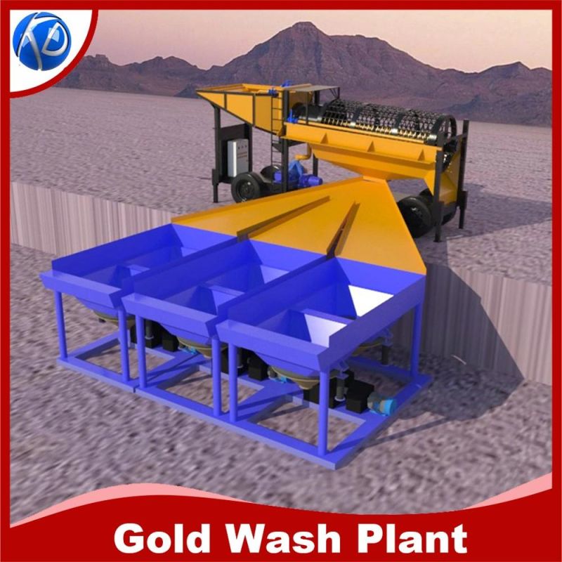 Mnieral Gravity Separator Equipment with Sieve Screen for Sands Washing