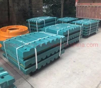 High Manganese Wear Parts Apply to Sandvik Cj409 Jaw Crusher Jaw Plate