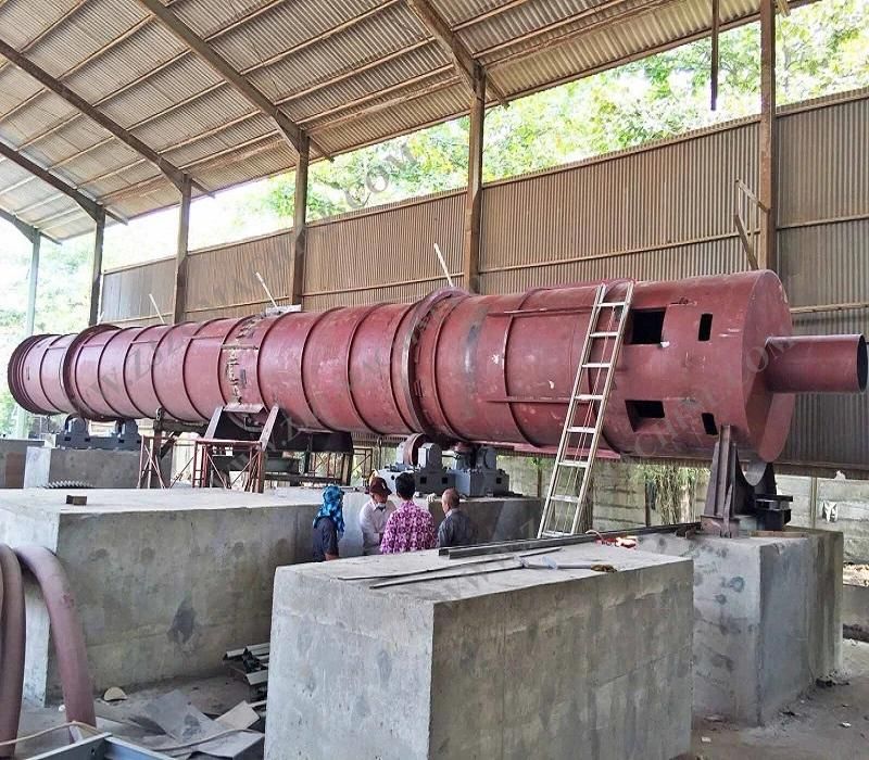 Indirect-Fired Heating Rotary Dryer Machine for Graphite, Feldspar, Quartz Ore