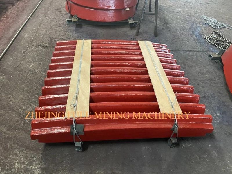 High Manganese Casting Qualified Jaw Crusher Jaw Liners