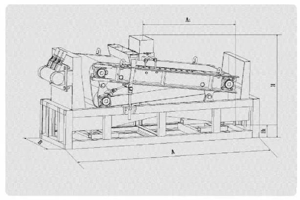 Mineral Processing Equipment Permanent Magnetic Wet Type High Gradient Magnetic Separator for Kaolin