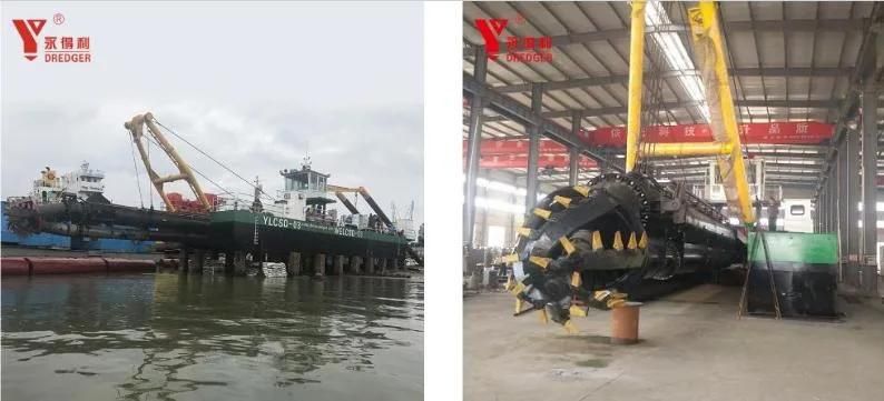Durable Weight of 300tons Mud Dredger Used in The Middle East