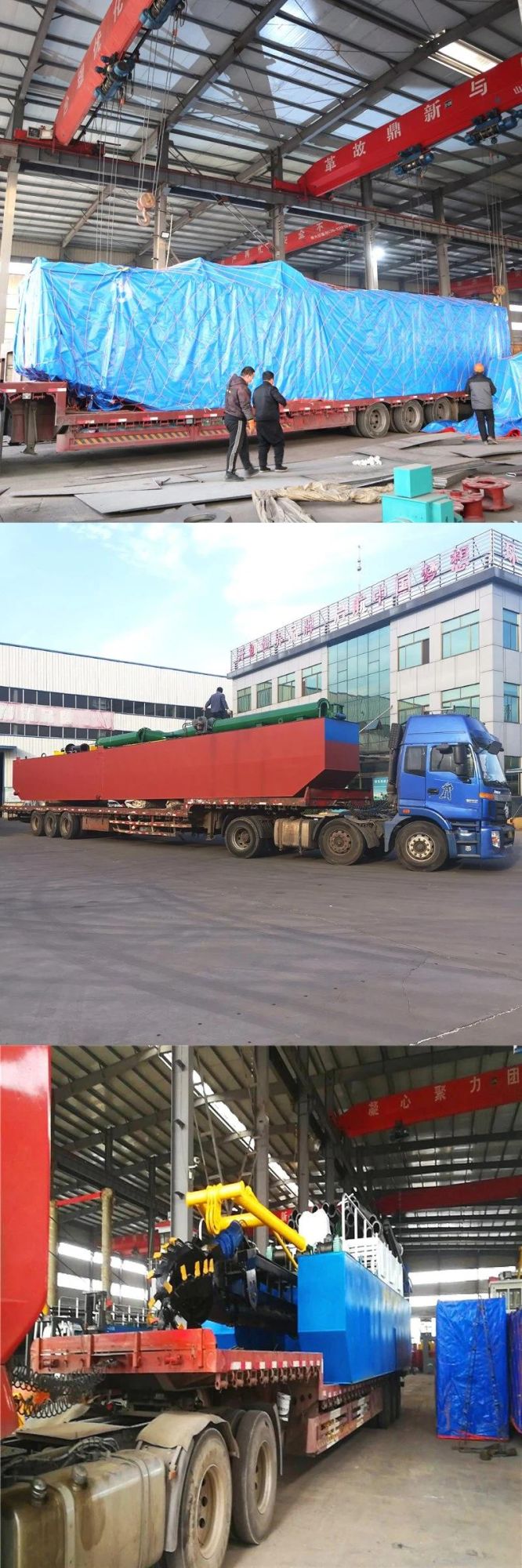 Made in China Factory Diesel Engine Cutter Suction Gravel Dredger