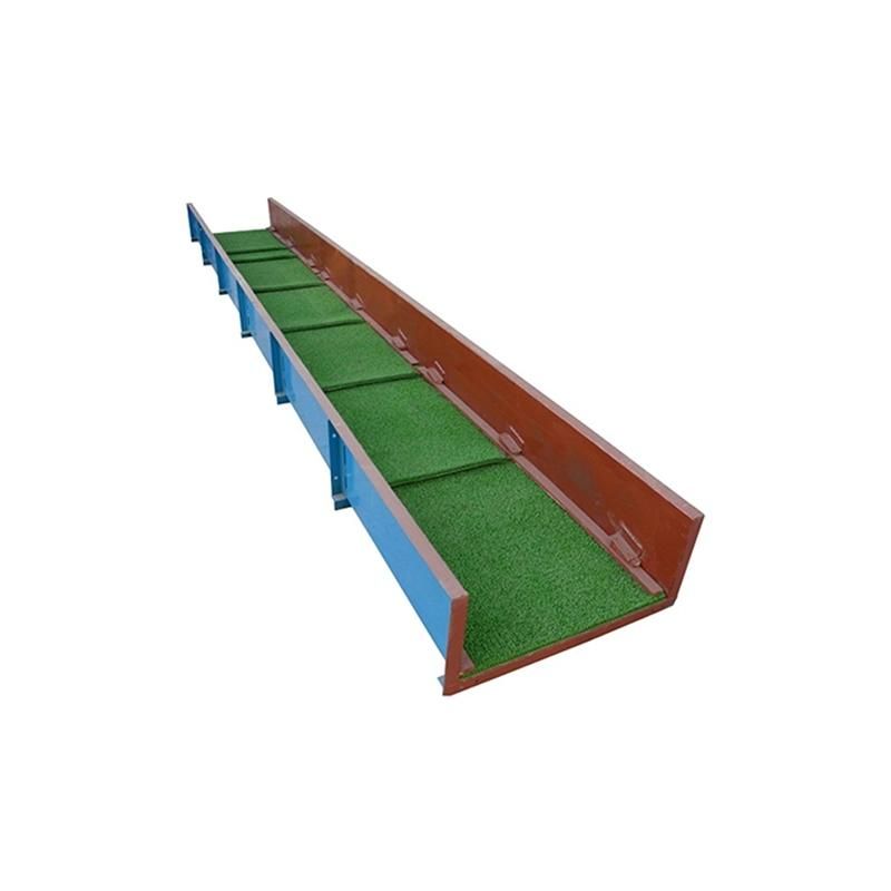 Carpet Washing Machine Placer Gold Sluice Box with Grass Carpet