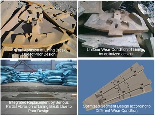 Liners/Linings for Ball Mill & Mining Mill & Cement Mill