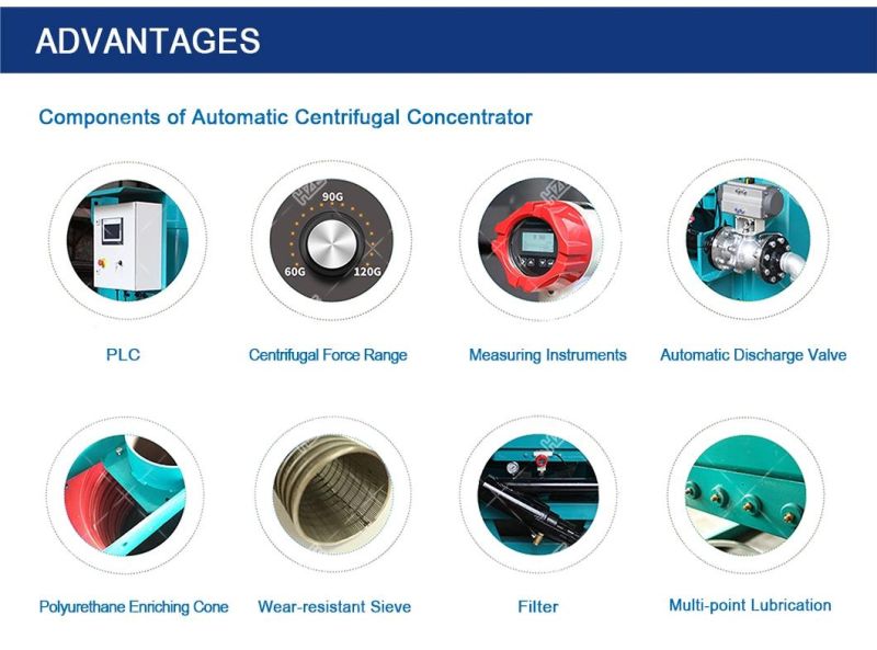 Placer / Alluvial Gold Washing Centrifugal Concentrator Plant