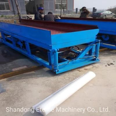 River Gold Sluice Box with Capacity of 50 Tons Per Hour
