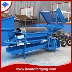 Mobile Gold Gravity Separating Trommel Screen