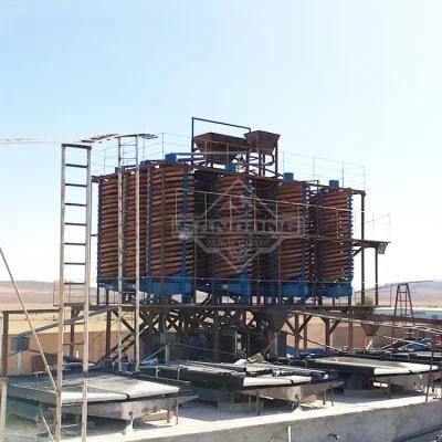 Spiral Separator /Spiral Chute Spiral Classifier for Ore Dressing Plant with Gravity ...