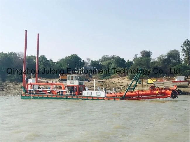 Hot Selling 1200m3/Hr China Julong Lake/River/Dam/Canal Mud Sand Suction Dredger for Sale
