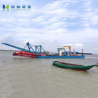 China New Cutter Sand Suction Gold Mining Dredger