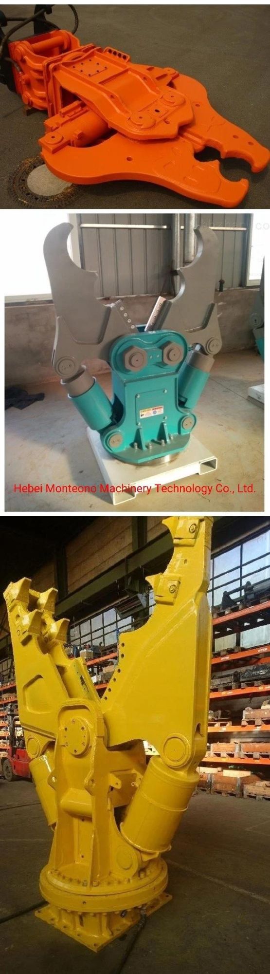 Automatic Rotation Concrete Construction Machinery 40t Excavator Hydraulic Crusher Shear