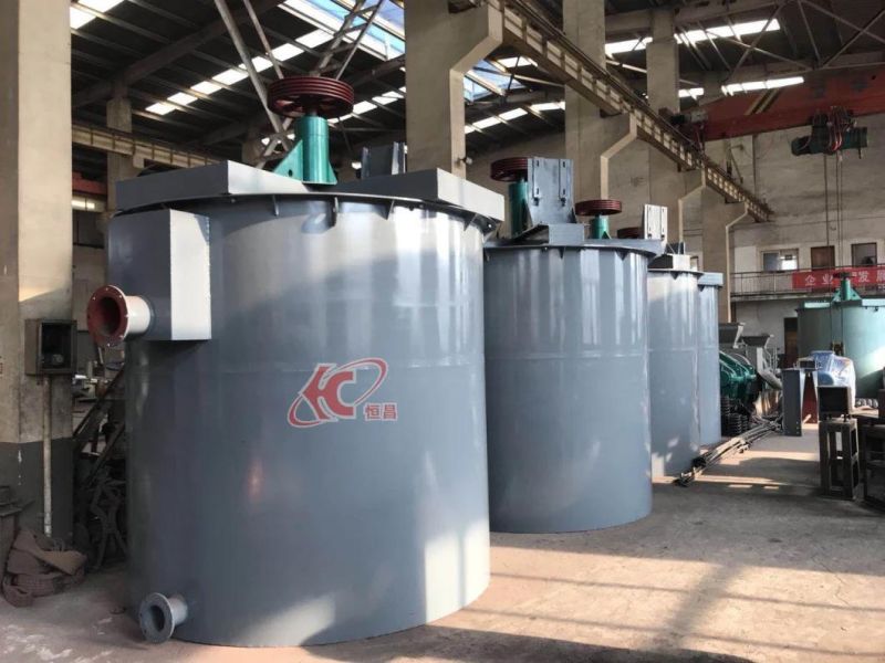 Copper Mining Double Impeller Leaching Tank