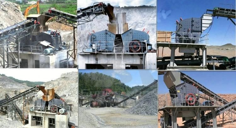 Easy Install Pfw1214 Impact Crusher with Three Crushing Chambers