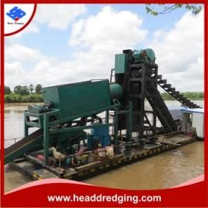 Sand and Mud Bucket Chain Dredger