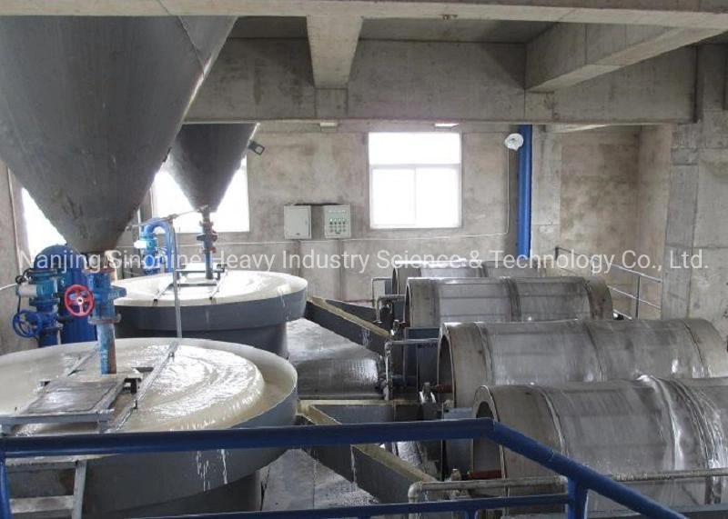 Quartz Sand Sieving Tumbler Wet Type Hydraulic Separator