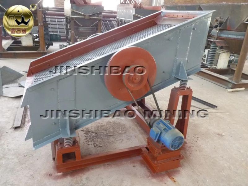 Factory Price Szz Vibrating Screen for Alluvial and Rock Gold Ore Shake Screen Separator Machine