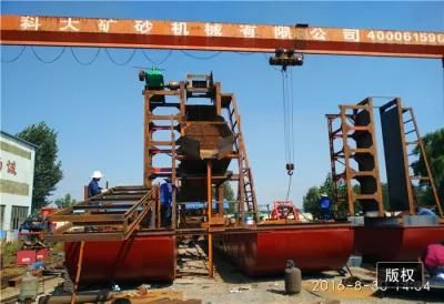 Keda Bucket Chain Gold Dredger with High Recovery Rate