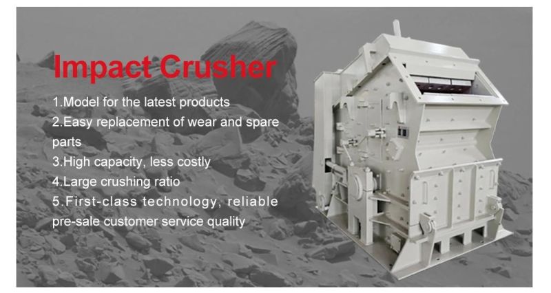 Fine shaft rotary sandstone impact  crusher PF1214 PF1210