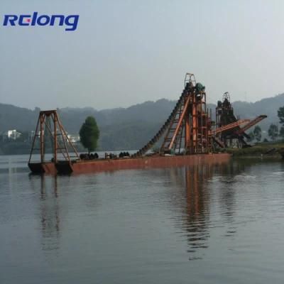 300m&sup3; Bucket Chain Gold Dredger Gold Panning China Bucket Chain