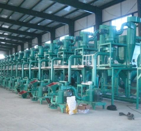 Professional Superfine Mesh Pyrolysis Tires Granulator