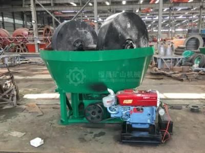 Gold Mining Equipment Gold Grinding Machine High Quality Gold Wet Pan Mill for Gold 1100 ...