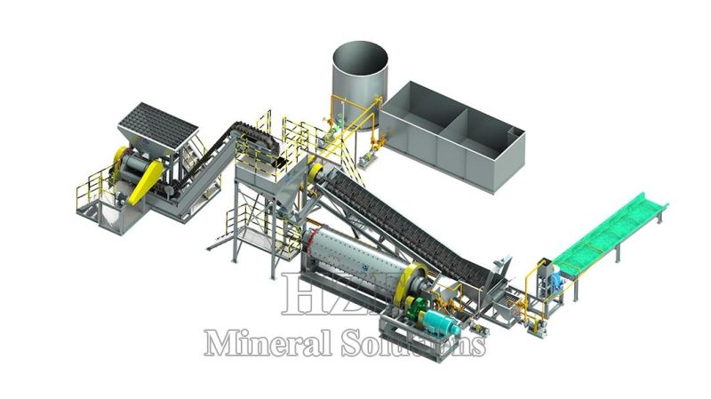 Small Scale Mobile Modular Gold Mining Flotation Plant