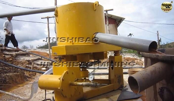 D80 Model Alluvial Gold Plant Gold Mining Centrifugal Concentrator