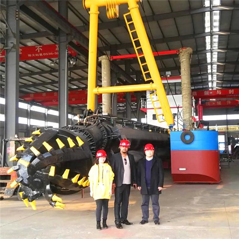 Diesel Engine 6 Inch Cutter Suction Dredger with River Sand Pump