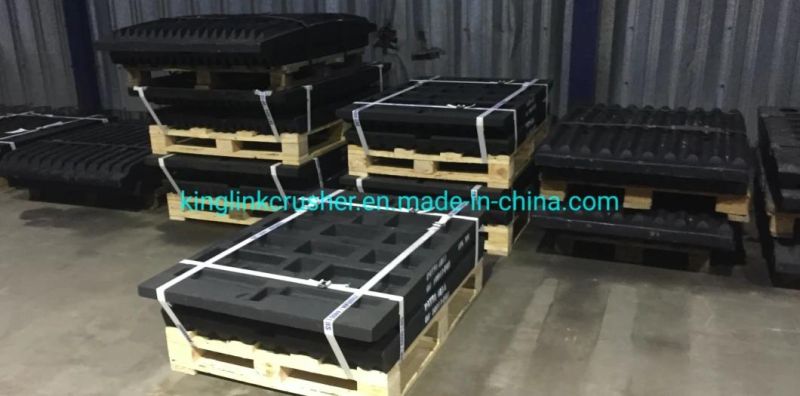 High Manganese Jaw Plates for International Brand Jaw Crushers