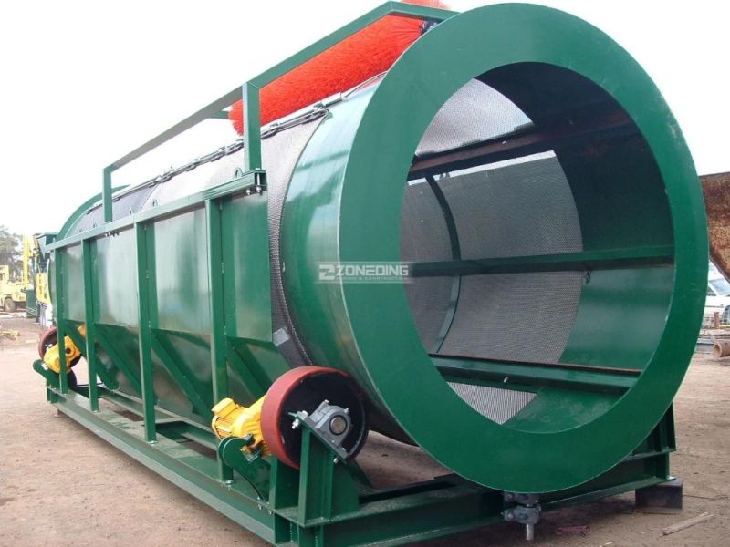 Rotary Drum Sieve Sand and Stone Separator Small Trommel Screen