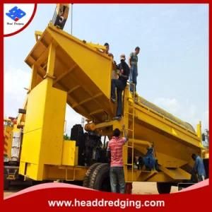 Gold Machinery Trommel Plant for Sands Gold Recovery