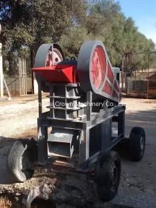 Mini Portable Diesel Jaw Crusher with Low Price Best Performance