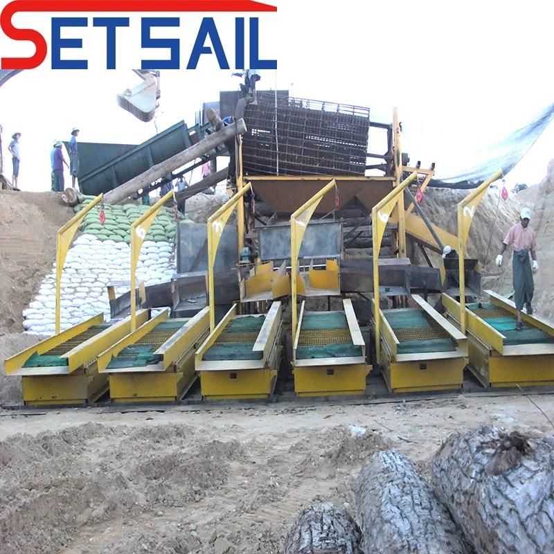 Hot Sale Land Mining Device with Gold and Diamond Selection Machinery