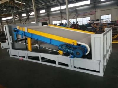 High Filed Strength Permanent Magnetic Flat Type Magnetic Separator for 8-30 T/H Capacity