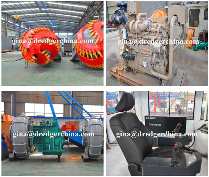 Cheap Price Cutter Head Dredger Machine /Sand Mining Dredger in Sale