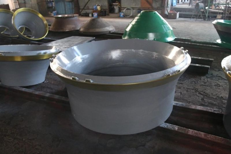 Cone Crusher Wear Resistant Parts Standard Concave Bowl Liner