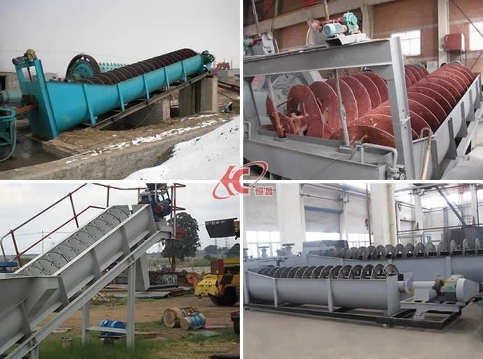 Good Efficiency Mining Washing Spiral Sand Classifier 