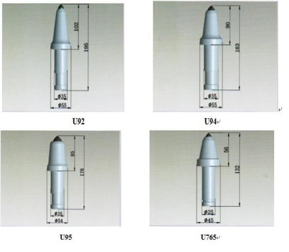 U47 Road Milling Rotary Cutter Picks