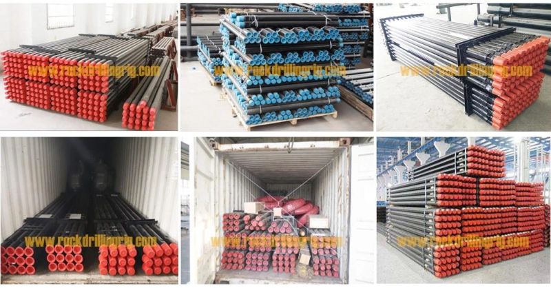 API Reg Thread DTH Drill Pipe Rod for DTH Drill Rig