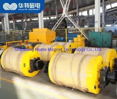 Overband Magnetic Separator Manufacture Magnetic Iron Tramp Separator