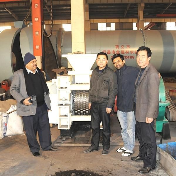 Coal and Charcoal Powder Briquette Pressing Briquette Making Machine