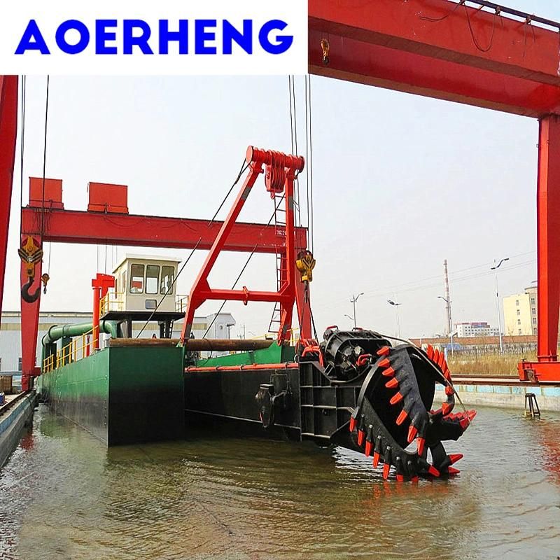 Water Flow 3500m3 Cutter Suction Dredger for Dredging Port Channel