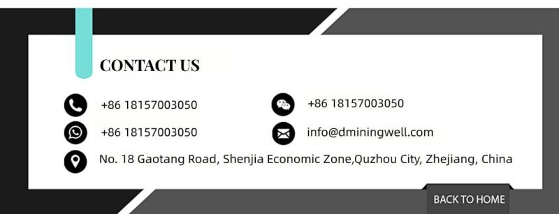 D Miningwell CIR Series Customized DTH Drilling Bits