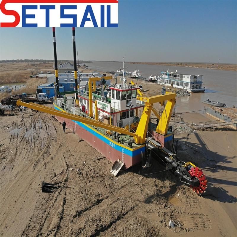 High Quality Sand Pump Wheel Bucket Mud Dredger with Diesel Engine