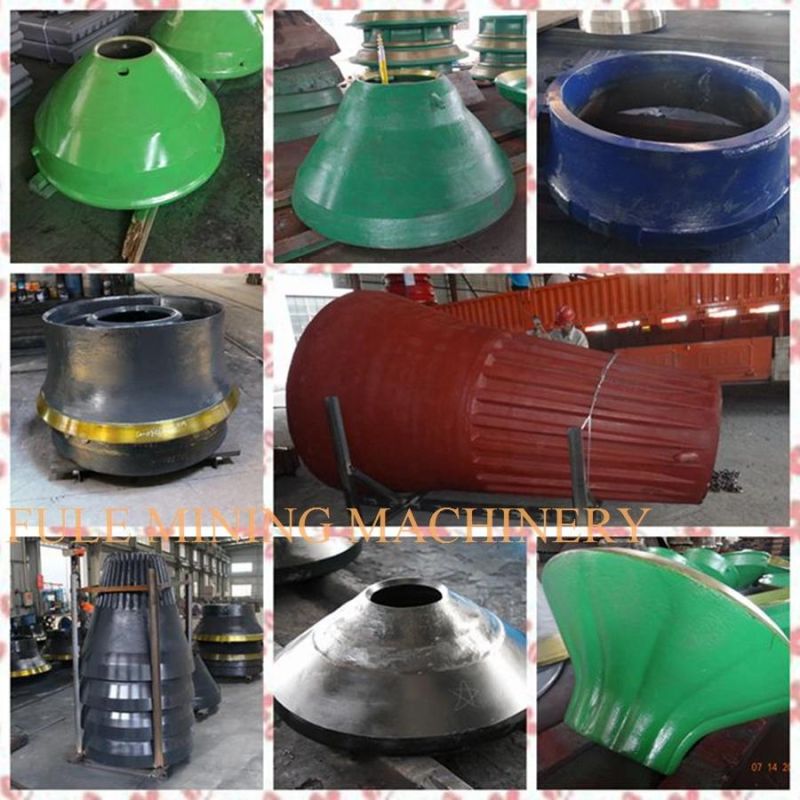 Concave Cone Crusher Mantle and Bowl Liner Wear Parts in China