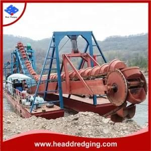 Sand and Mud Washing Bucket Chain Dredger for Selling