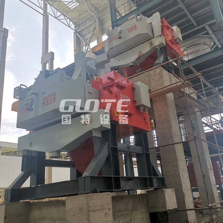 Hgms Wet Type Vertical Ring High Gradient Magnetic Separator
