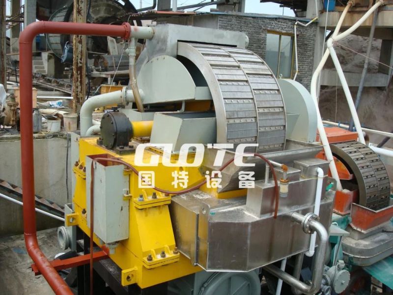 Mineral Wet Slurry Type Iron Ore Vertical Ring Magnetic Separator