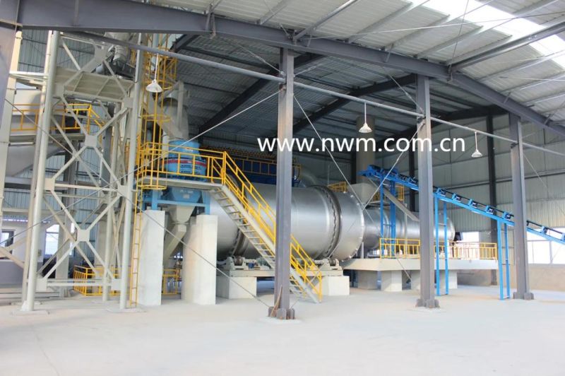 30tph Triple Drum Sand Dryer for Dry Mortar Mixing Plant